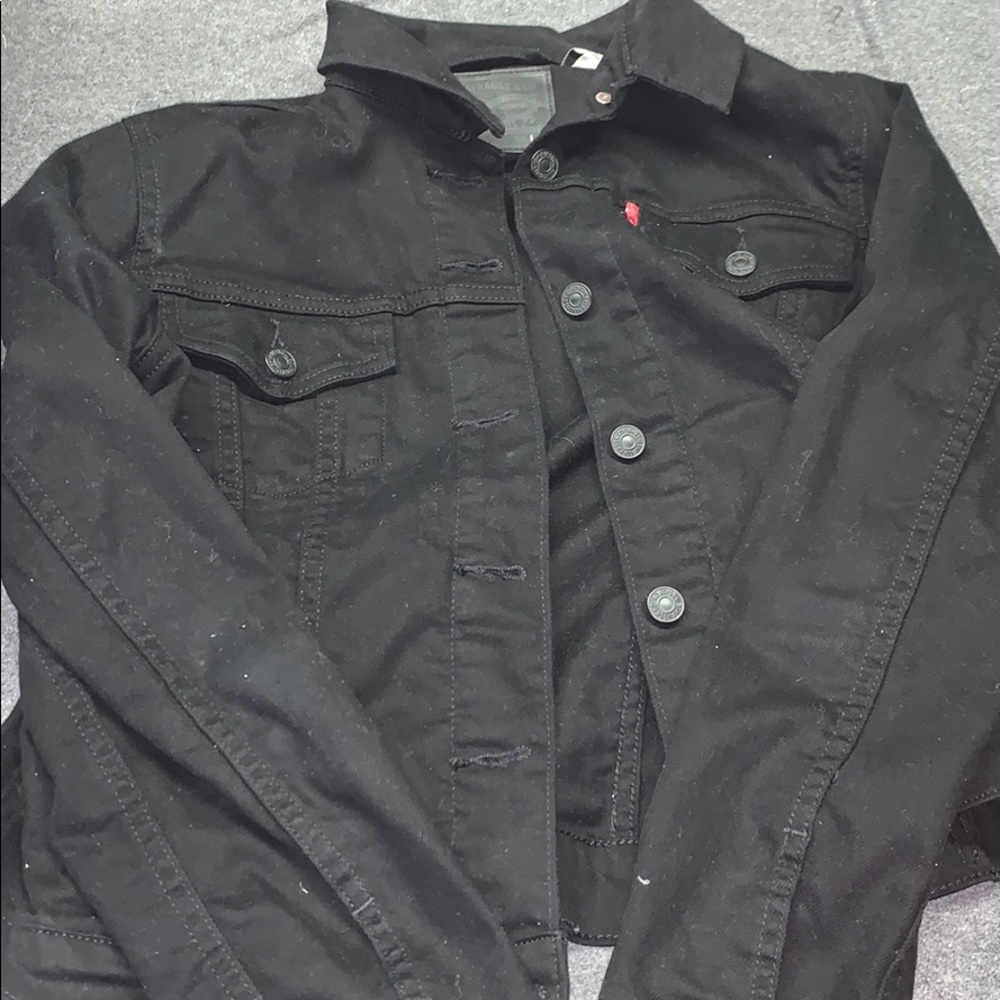 Black Jean Jacket